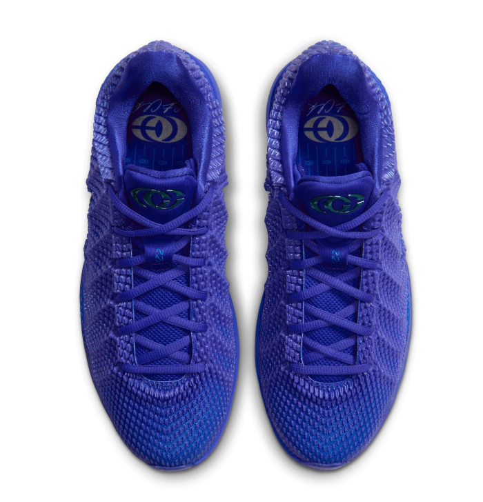 Nike Low-Top Sneakers - Royal Blue  with Pink Heel