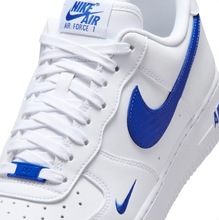 Nike Low-Top Sneakers - White & Royal Blue