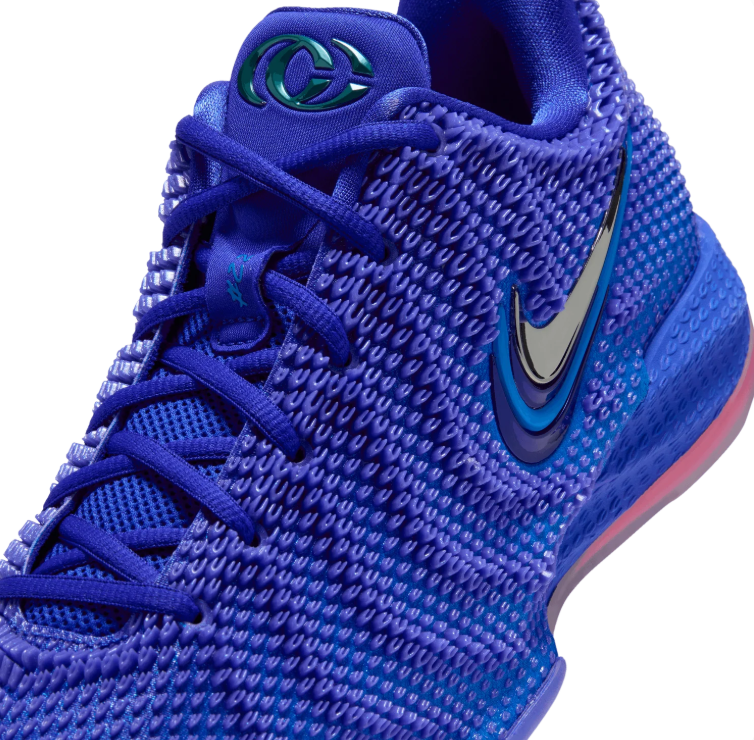 Nike Low-Top Sneakers - Royal Blue  with Pink Heel