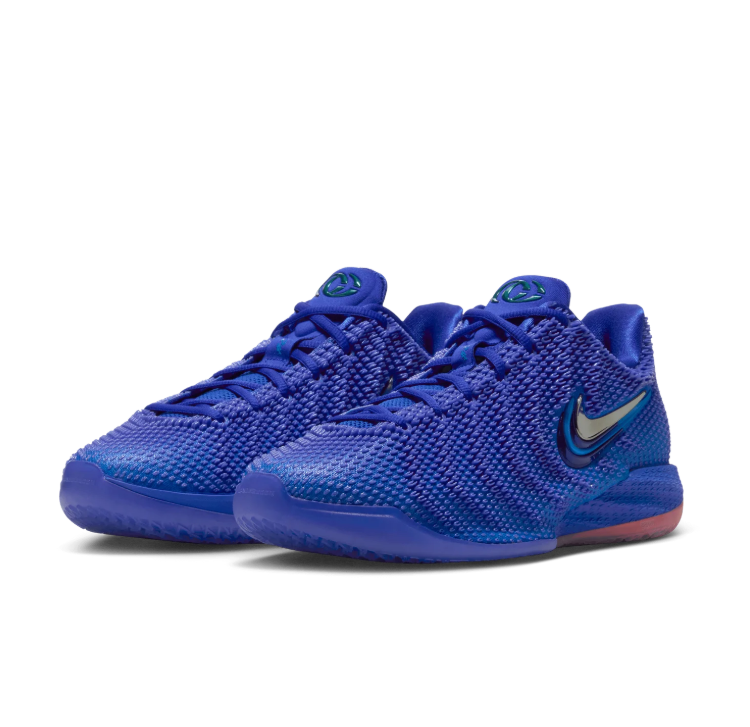 Nike Low-Top Sneakers - Royal Blue  with Pink Heel