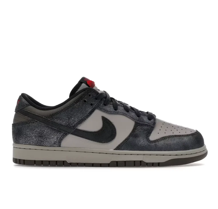 Nike Low-Top Sneakers - Charcoal & Taupe Textured