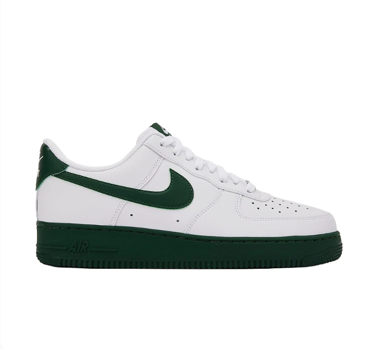 Nike Low-Top Sneakers - White & Dark Green