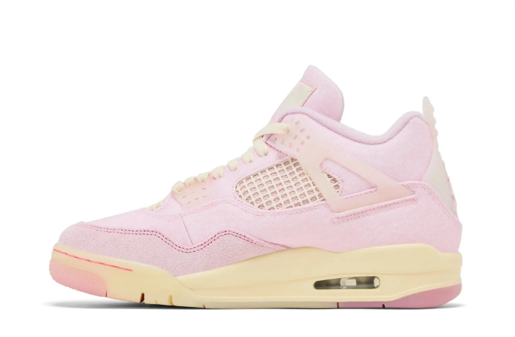 Air Jordan 4 Retro Pastel Pink & Cream Sneakers