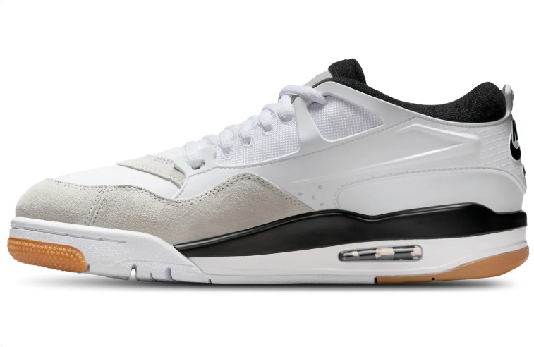 Jordan Low-Top Sneakers - White, Black & Gum