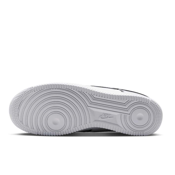 Nike Low-Top Sneakers - White & Metallic Silver with Black Details