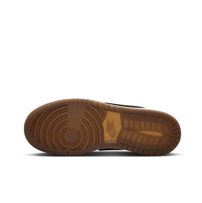 Jordan Low-Top Sneakers - Black & Bronze Graphic Print