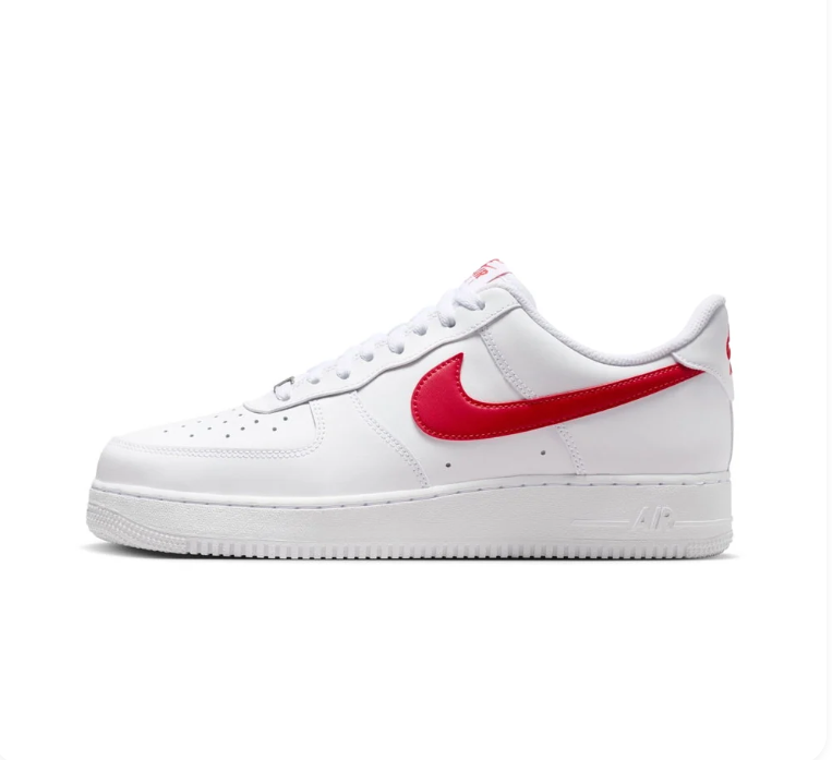 Nike Low-Top Sneakers - White & Red