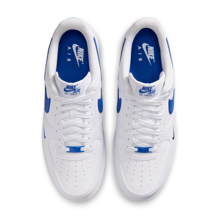 Nike Low-Top Sneakers - White & Royal Blue