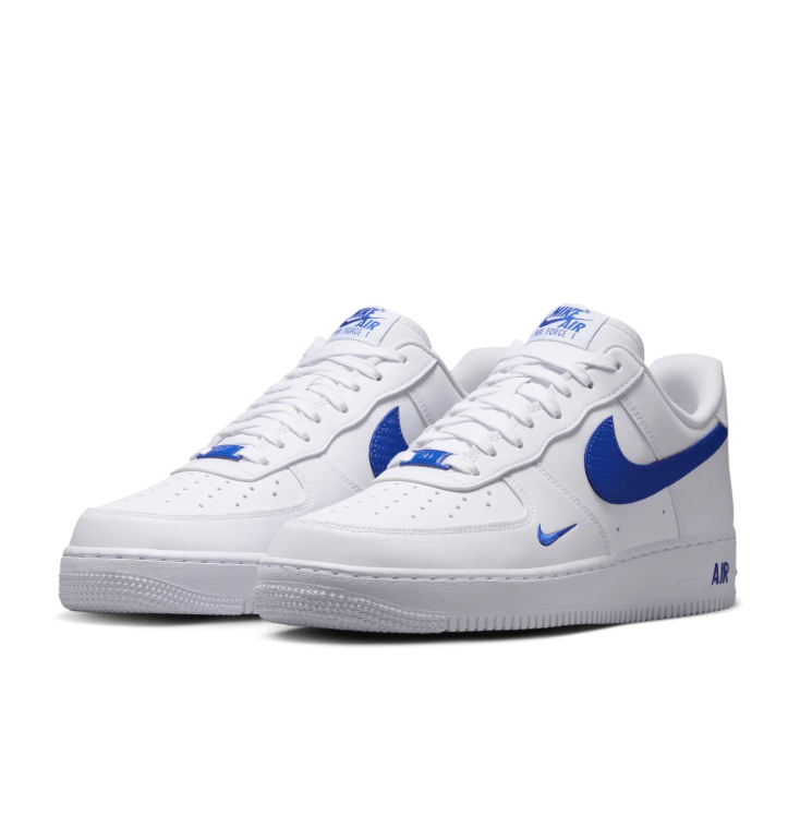 Nike Low-Top Sneakers - White & Royal Blue