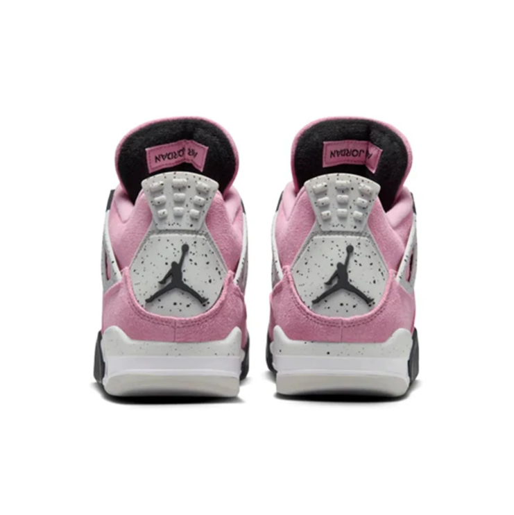 Air Jordan 4 Retro Pink & Grey Sneakers
