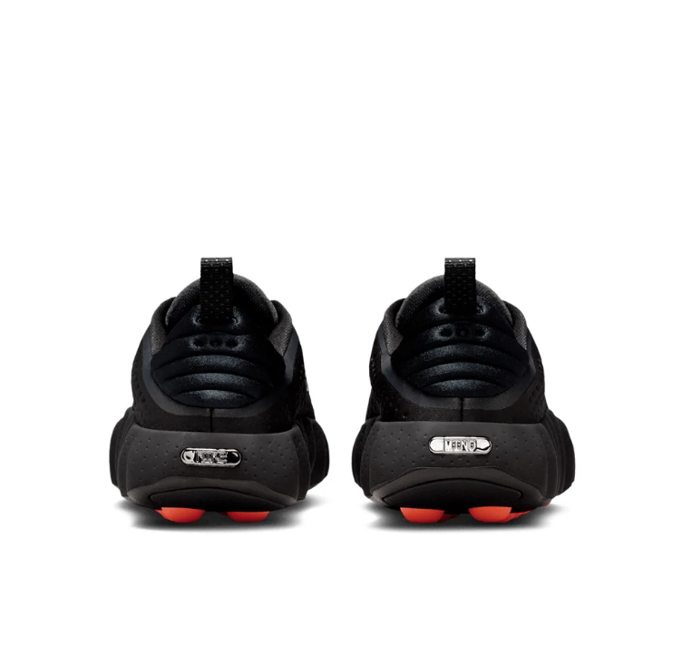 Nike Low-Top Sneakers - Black & Orange Pod Sole