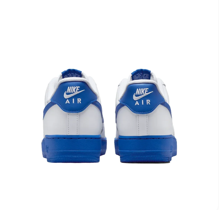 Nike Low-Top Sneakers - White & Royal Blue