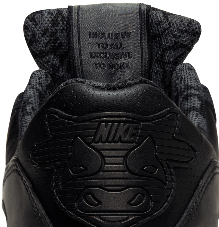 Nike Low-Top Sneakers - Black & Bronze with Cream Laces