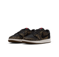 Jordan Low-Top Sneakers - Black & Bronze Graphic Print