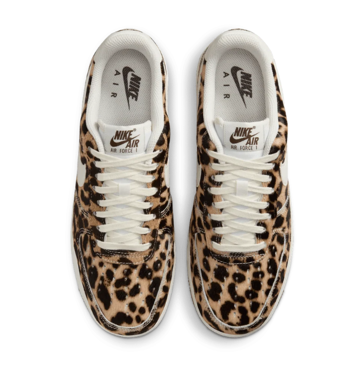 Nike Low-Top Sneakers - Leopard Print & Gum Sole