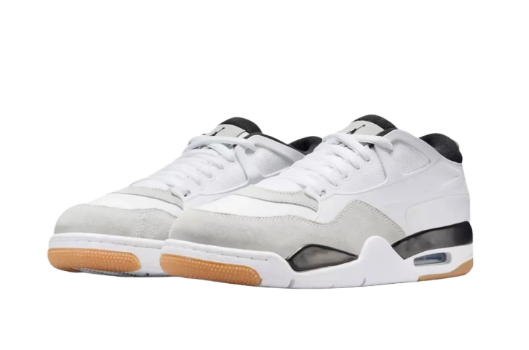 Jordan Low-Top Sneakers - White, Black & Gum