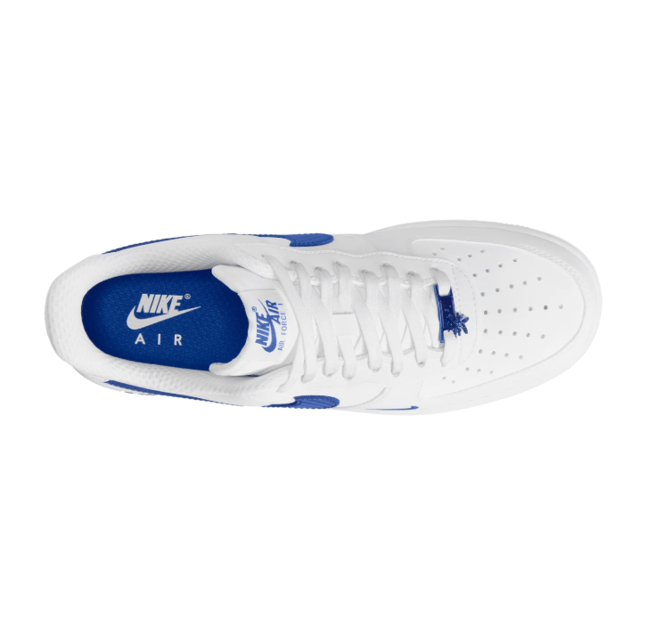 Nike Low-Top Sneakers - White & Royal Blue