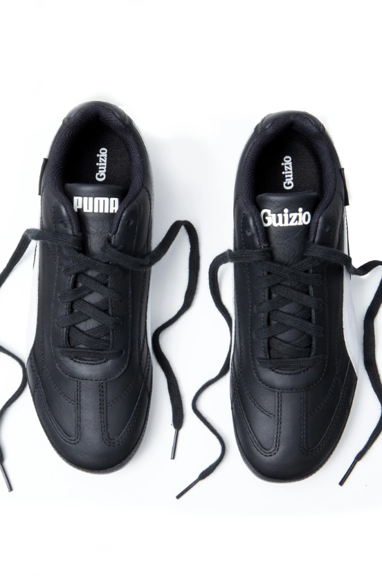 Puma Low-Top Sneakers - Black & White