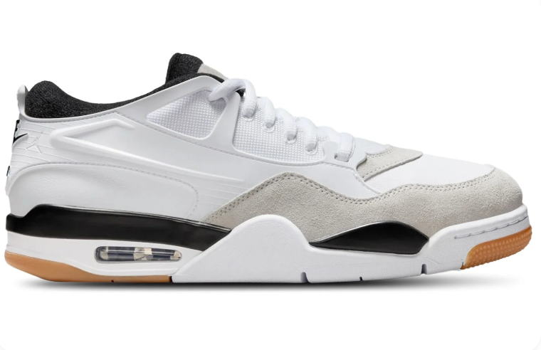 Jordan Low-Top Sneakers - White, Black & Gum