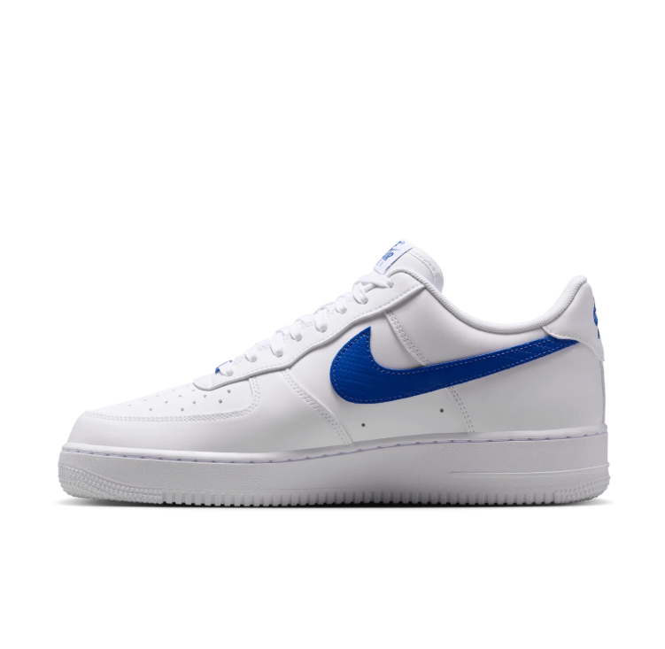 Nike Low-Top Sneakers - White & Royal Blue